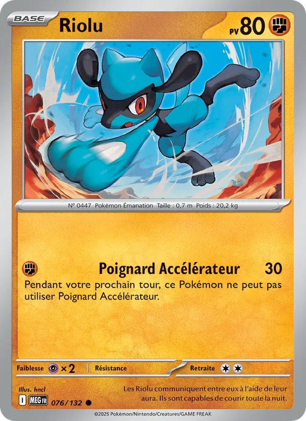 Riolu, Méga-Évolution 076