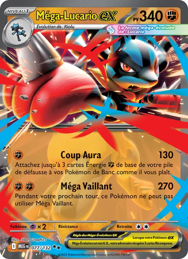 Méga-Lucario-ex, Méga-Évolution 077