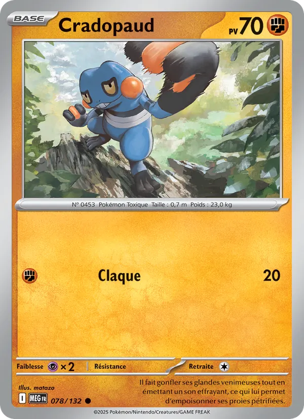 Cradopaud, Méga-Évolution 078