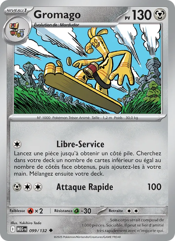 Gromago, Méga-Évolution 099
