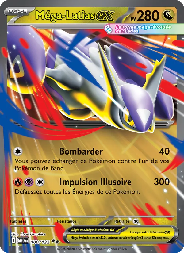 Méga-Latias-ex, Méga-Évolution 100