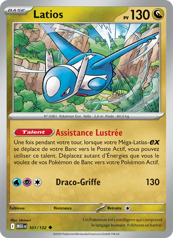 Latios, Méga-Évolution 101