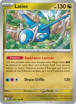 Latios, Méga-Évolution 101