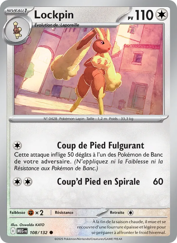 Lockpin, Méga-Évolution 108