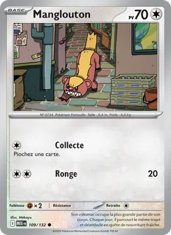 Manglouton, Méga-Évolution 109