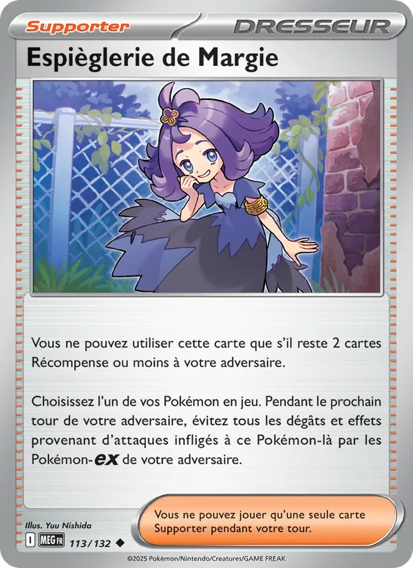 Espièglerie de Margie, Méga-Évolution 113