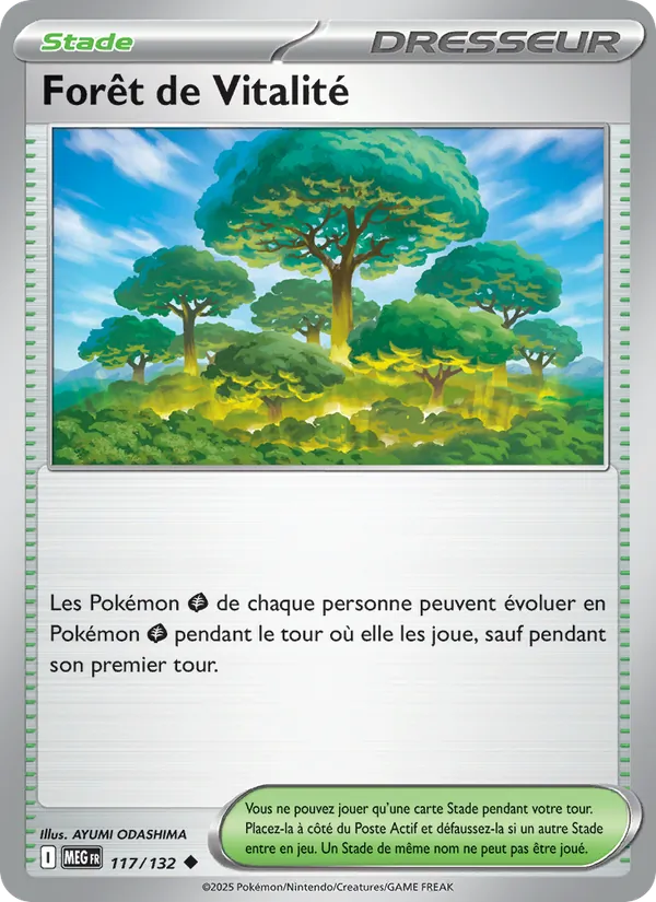 Forêt de Vitalité, Méga-Évolution 117