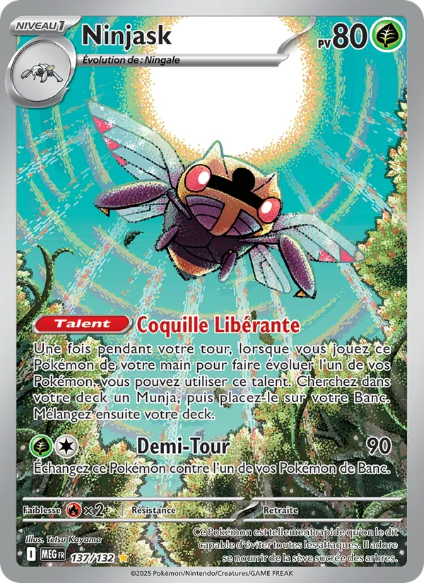 Ninjask, Méga-Évolution 137