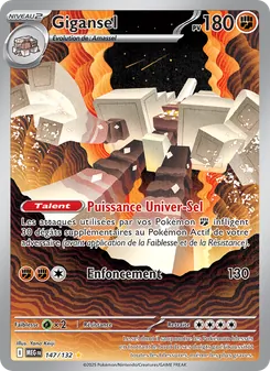 Gigansel, Méga-Évolution 147