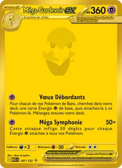 Méga-Gardevoir-ex, Méga-Évolution 187