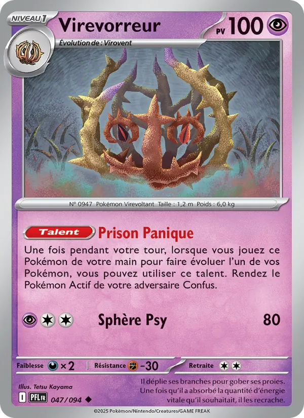 Virevorreur, Flammes Fantasmagoriques 047