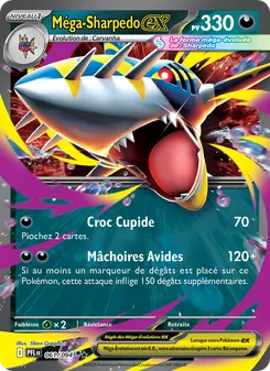 Méga-Sharpedo-ex, Flammes Fantasmagoriques 061