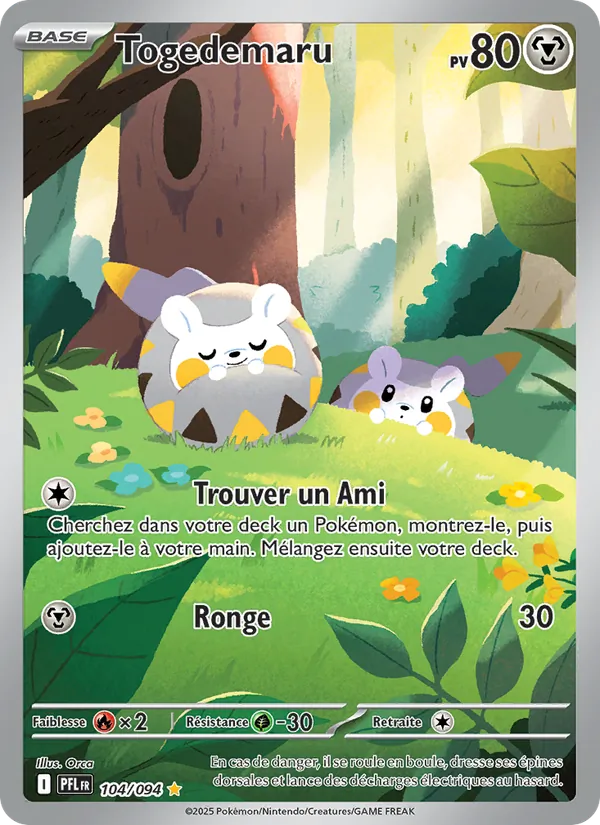 Togedemaru, Flammes Fantasmagoriques 104