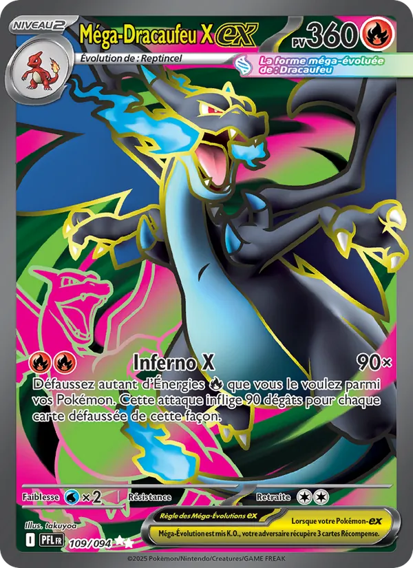 Méga-Dracaufeu X-ex, Flammes Fantasmagoriques 109