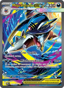 Méga-Sharpedo-ex, Flammes Fantasmagoriques 127