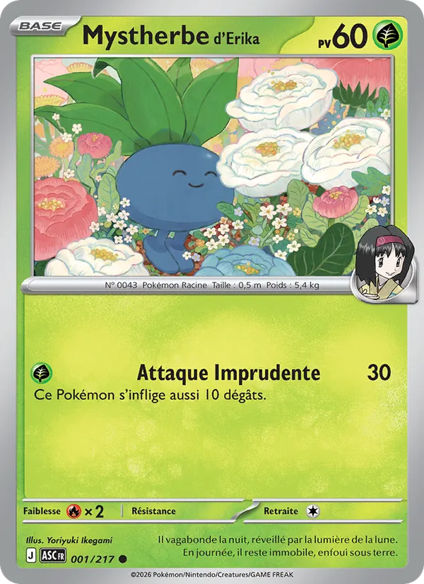 Mystherbe d'Erika, Héros Transcendants 001
