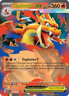 Méga-Dracaufeu Y-ex, Héros Transcendants 022