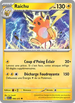 Raichu, Héros Transcendants 056