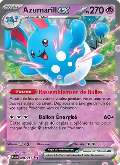 Azumarill-ex, Héros Transcendants 084