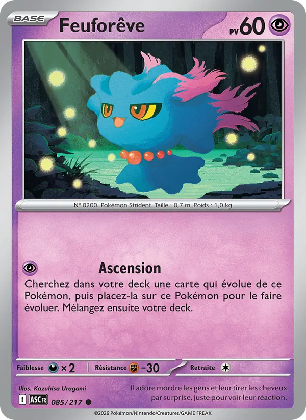 Feuforêve, Héros Transcendants 085