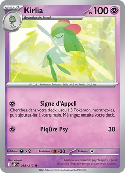 Kirlia, Héros Transcendants 088