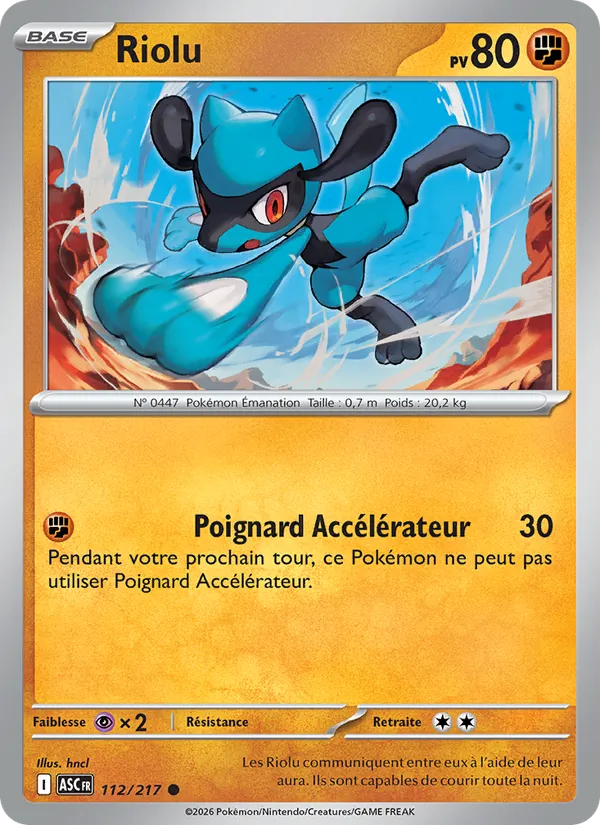 Riolu, Héros Transcendants 112