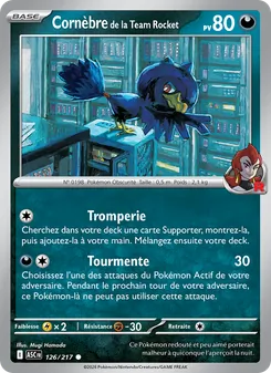 Cornèbre de la Team Rocket, Héros Transcendants 126