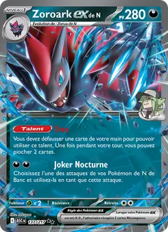 Zoroark-ex de N, Héros Transcendants 137