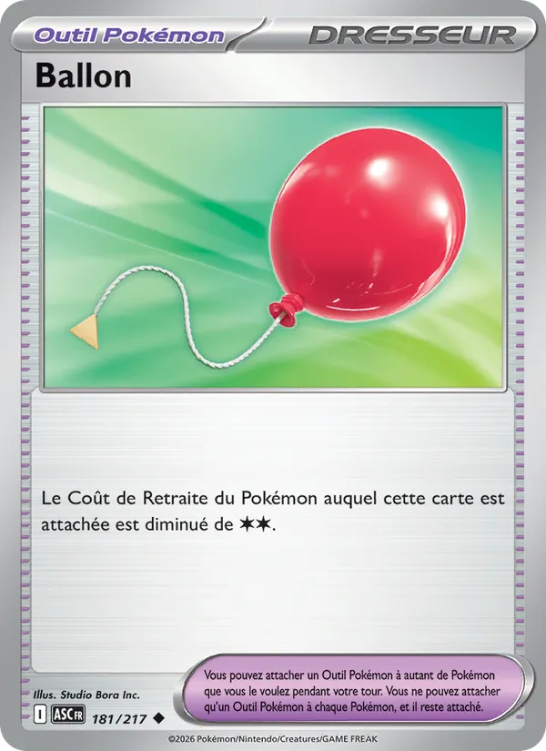 Ballon, Héros Transcendants 181