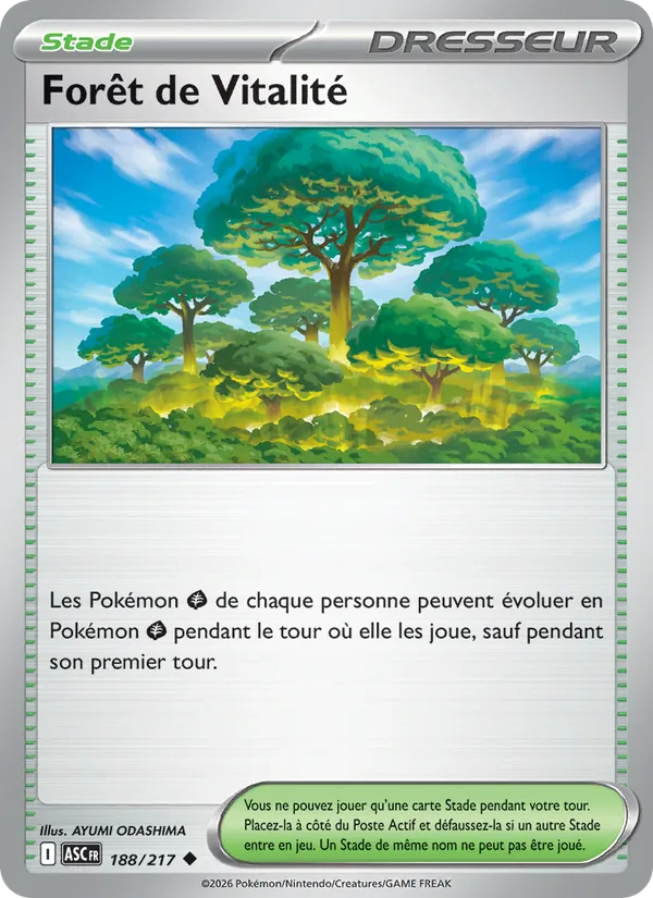 Forêt de Vitalité, Héros Transcendants 188