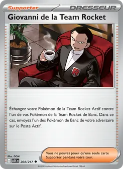 Giovanni de la Team Rocket, Héros Transcendants 204