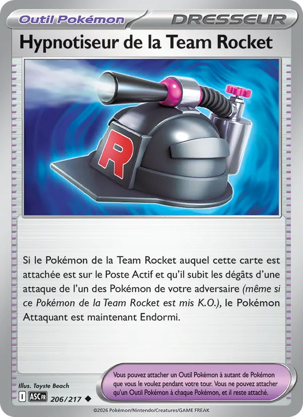 Hypnotiseur de la Team Rocket, Héros Transcendants 206