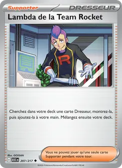 Lambda de la Team Rocket, Héros Transcendants 207