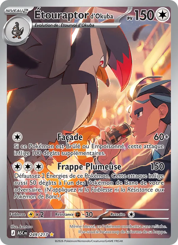 Étouraptor d'Okuba, Héros Transcendants 249