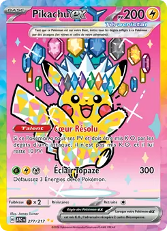 Pikachu-ex, Héros Transcendants 277
