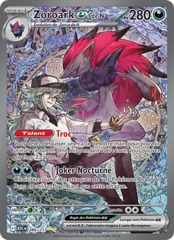 Zoroark-ex de N, Héros Transcendants 286