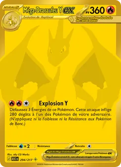Méga-Dracaufeu Y-ex, Héros Transcendants 294