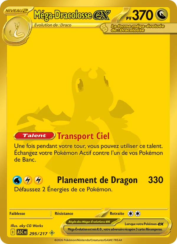 Méga-Dracolosse-ex, Héros Transcendants 295