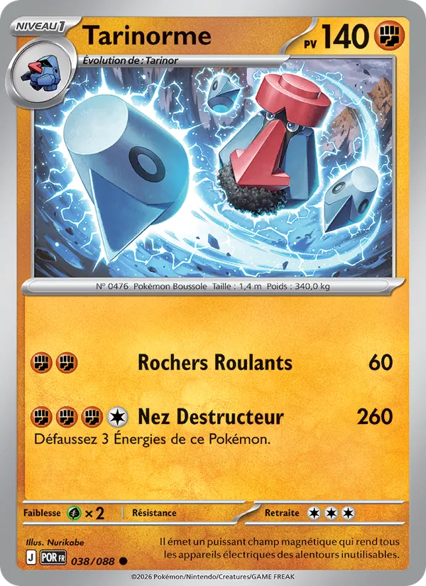 Tarinorme, Équilibre Parfait 038