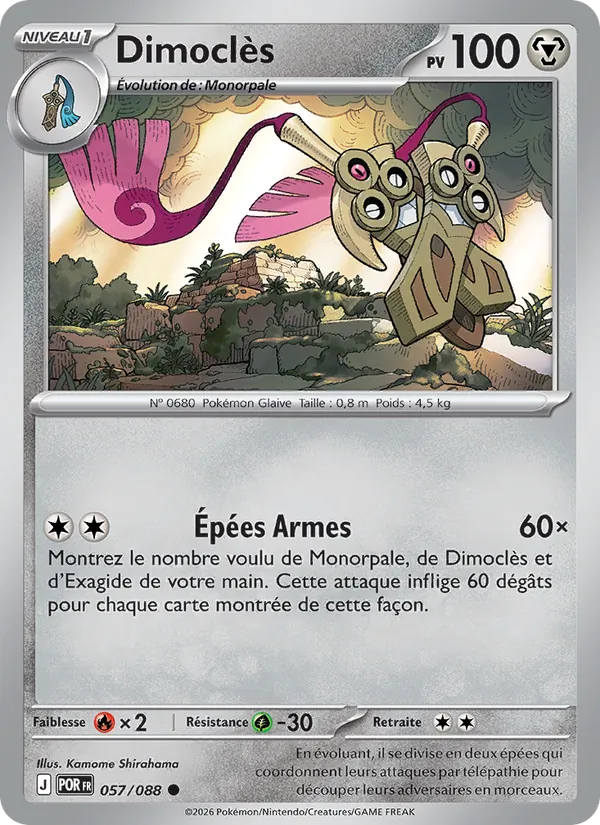 Dimoclès, Équilibre Parfait 057