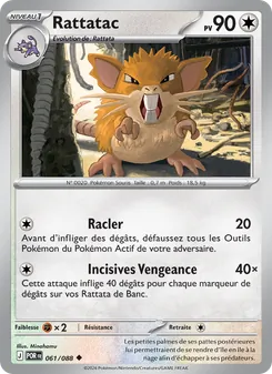 Rattatac, Équilibre Parfait 061