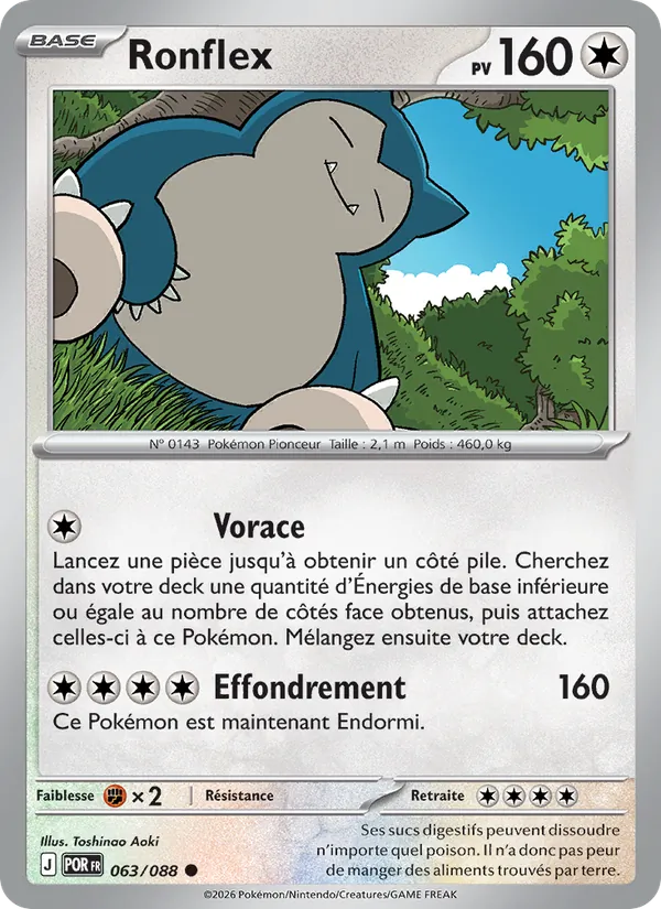 Ronflex, Équilibre Parfait 063