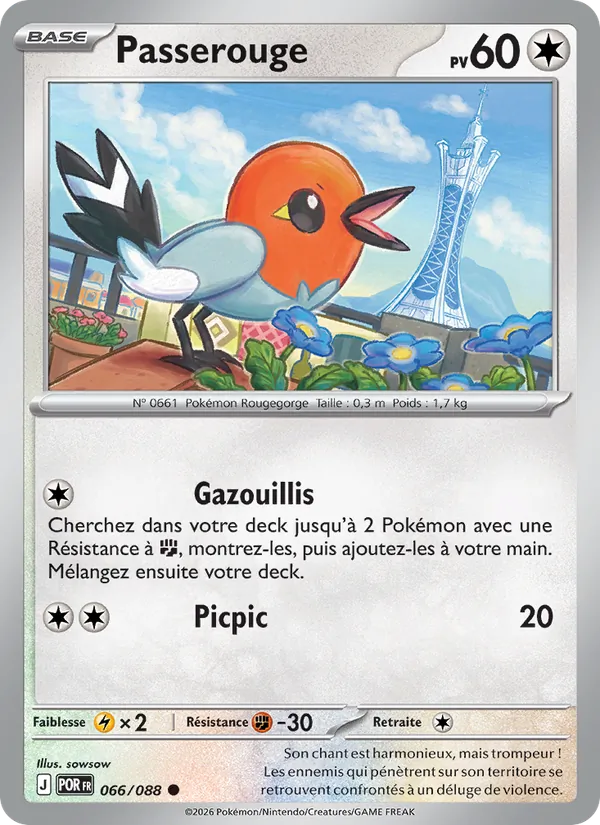 Passerouge, Équilibre Parfait 066
