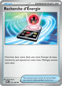Recherche d'Énergie, Équilibre Parfait 072