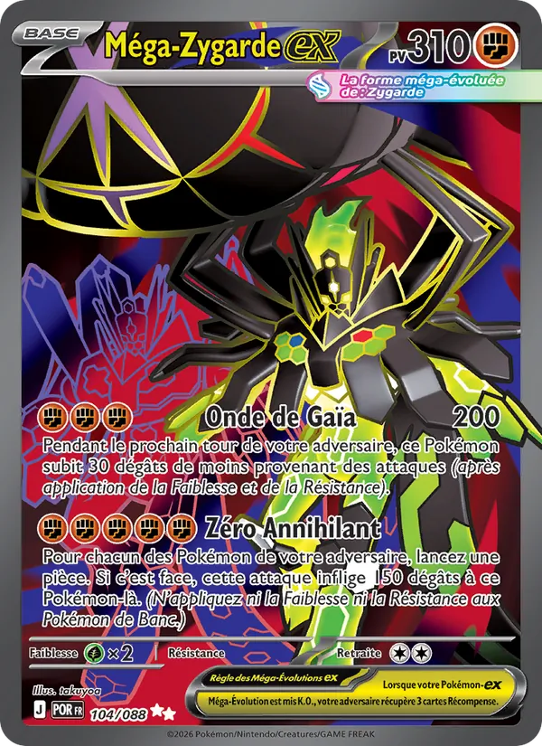 Méga-Zygarde-ex, Équilibre Parfait 104