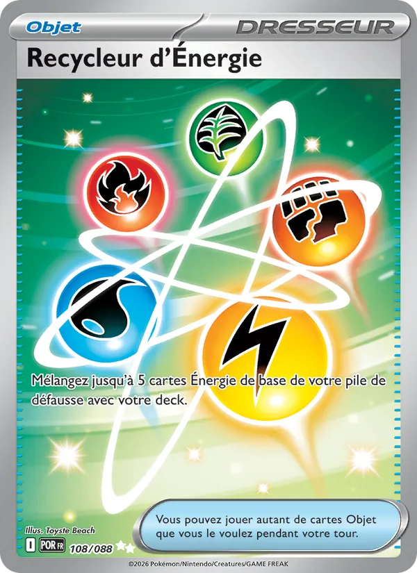 Recycleur d'Énergie, Équilibre Parfait 108