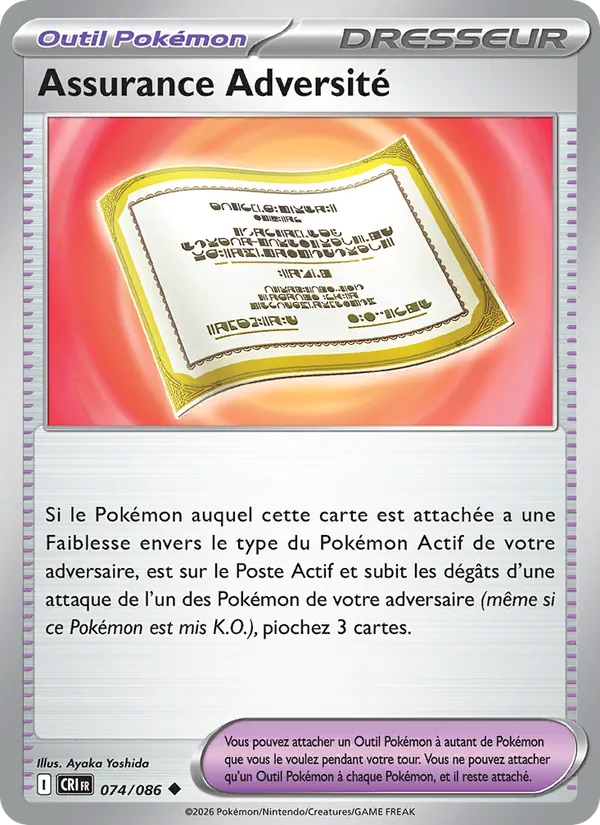 Assurance Adversité, Chaos Ascendant 074