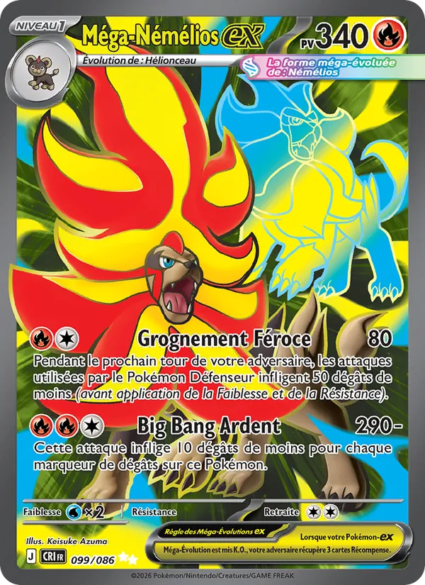 Méga-Némélios-ex, Chaos Ascendant 099