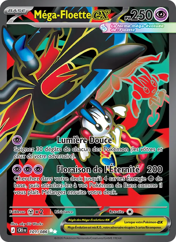 Méga-Floette-ex, Chaos Ascendant 101