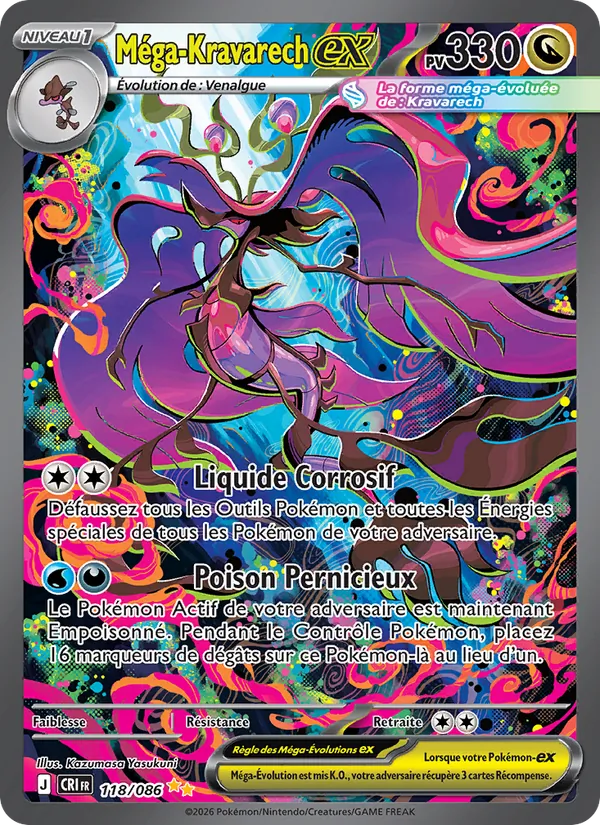 Méga-Kravarech-ex, Chaos Ascendant 118